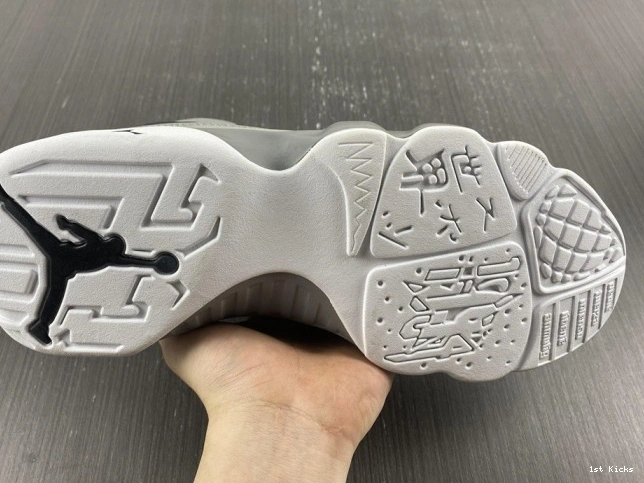 1st Kicks Shoes 628 9 WellDesigned Grey Particle Jordan CT8019- Retro 1113